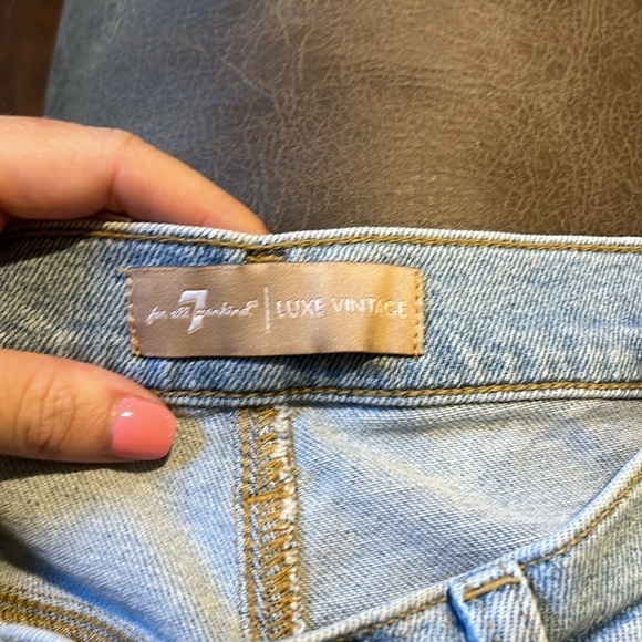 7 for all mankind luxe vintage Josefina jeans, size 27 - Picture 7 of 9